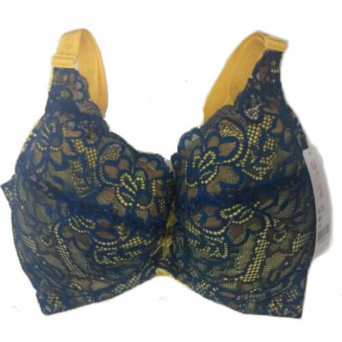large cup full coverage special project Marvelous Black Whirlwind underwear. Sizes 32-40, C, D, E, F, G, H.