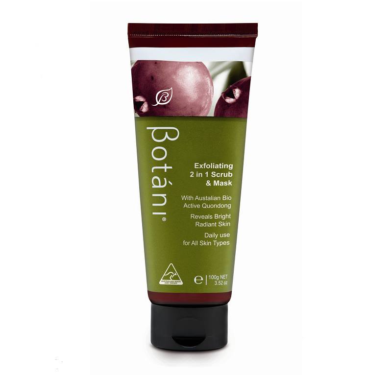 Botani活力亮肌去角質2合1磨砂面膜 Exfoliating 2 in 1 Scrub & Mask