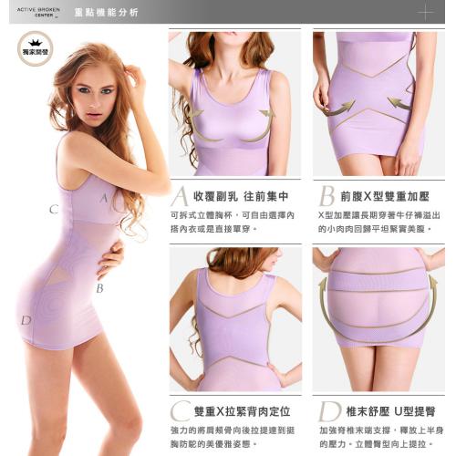 Mollifix: Cowboy Belly X Plan Chest Stretching and Abdominal Shrinking Body Shaping Clothes