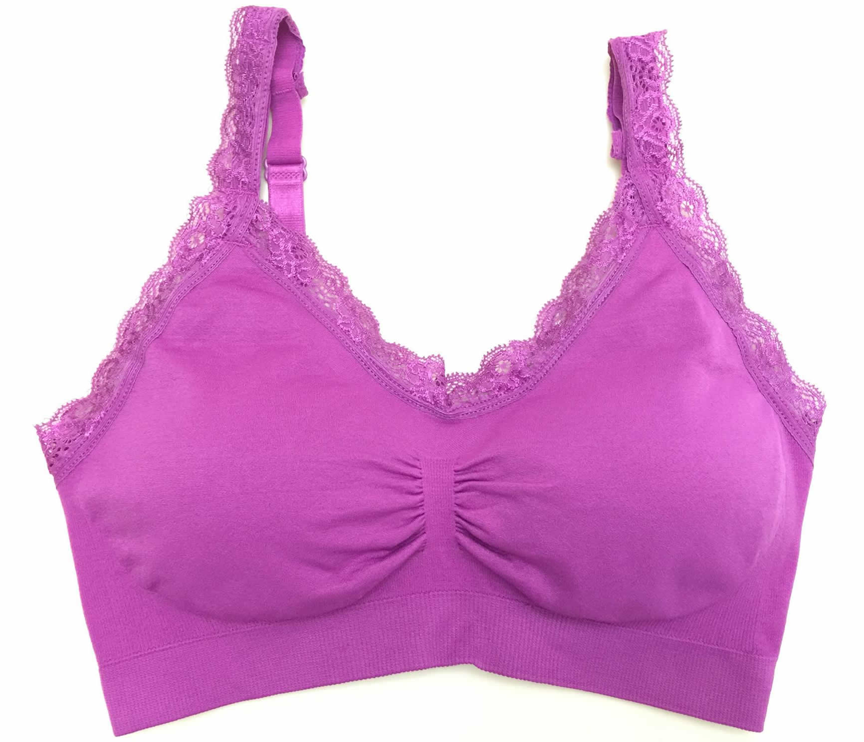 8-12團購VIP再95折，專利健康杯無鋼圈蕾絲吊帶可調式內衣4件組