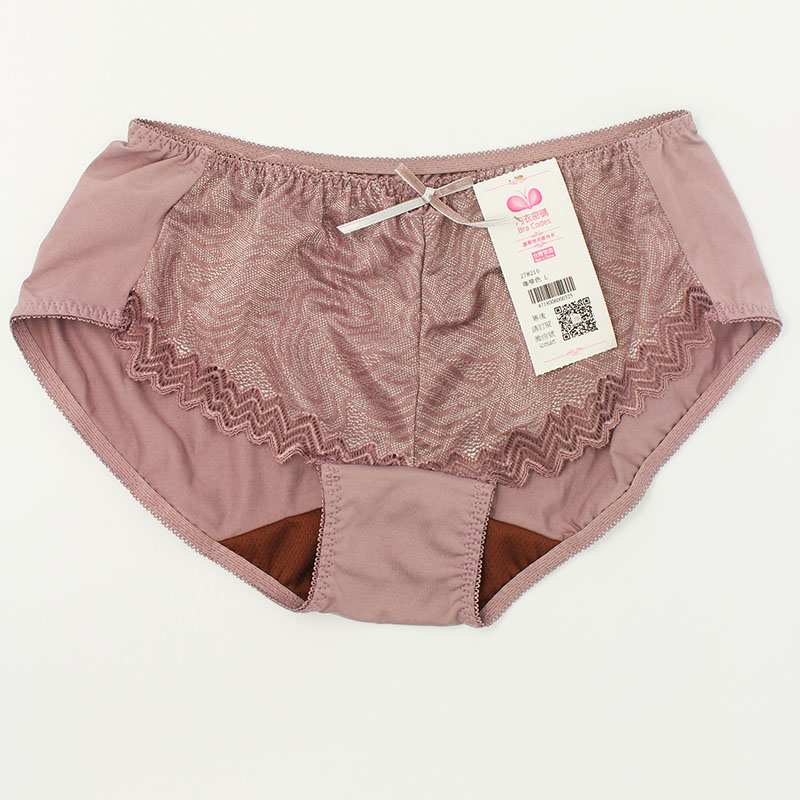 波濤閃耀咖啡紗調整型內衣－配套內褲