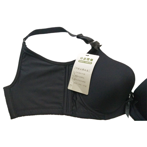 竹炭深V無痕胸圍 四排扣