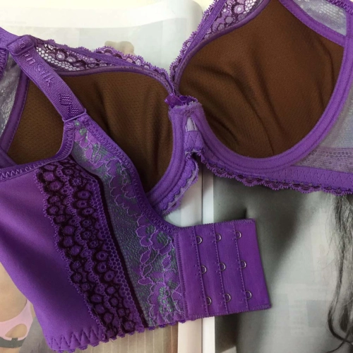 紫醉情迷 咖啡紗調整型內衣