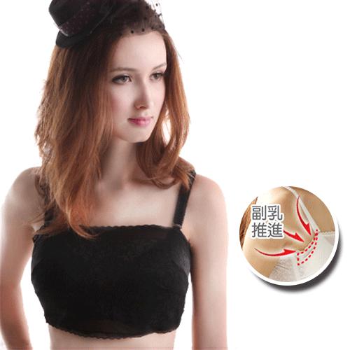 Anti-bullying multi-purpose adjustable detachable secondary breast enhancing underwear, limited edition! - Wire