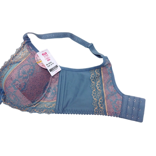 紫醉情迷 咖啡紗調整型內衣 - 鋼圈