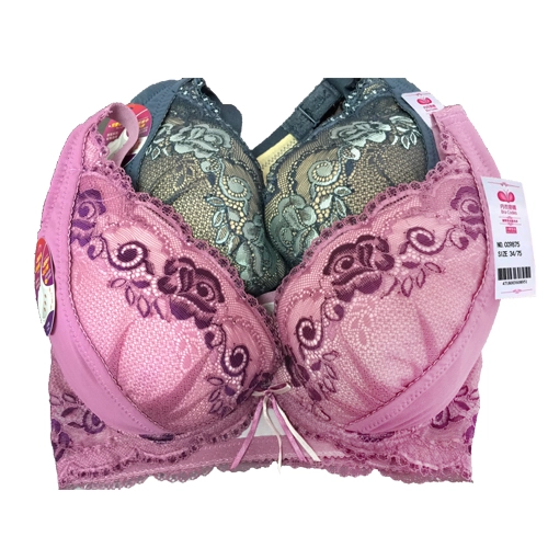 玫瑰花蕾絲月牙調整型內衣