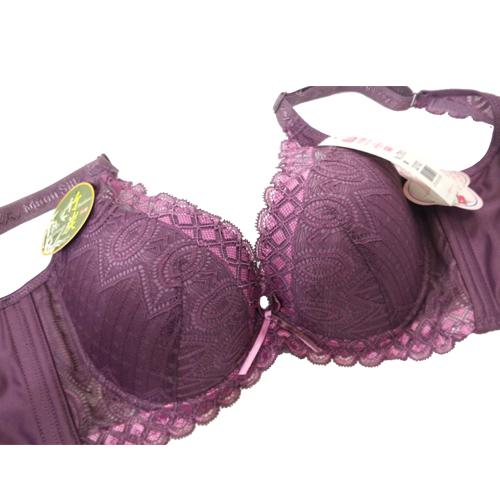 Purple Butterfly deep V underwear. A. B. C. D. coverings
