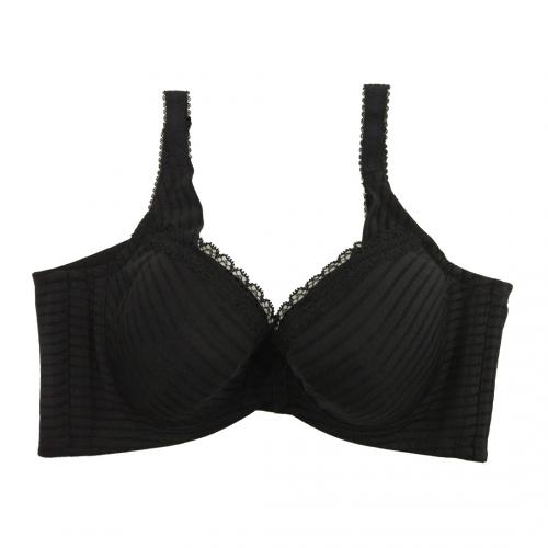 Striped smooth surface fashion, functional low-shoulder inner crescent shape, deep V adjustable underwear