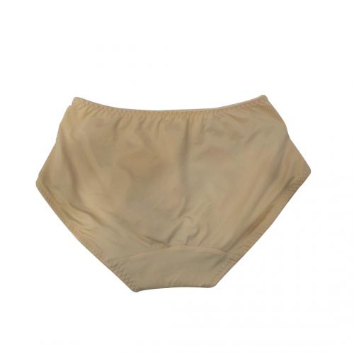 【 Easy to wear without steel rim 】 Cool coffee gauze low spine deep V-underwear 配套內褲