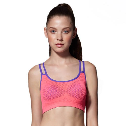 【 Mollifix 】 High profile A++dynamic plastic upgrade color blocking sports BRA - Old me bra