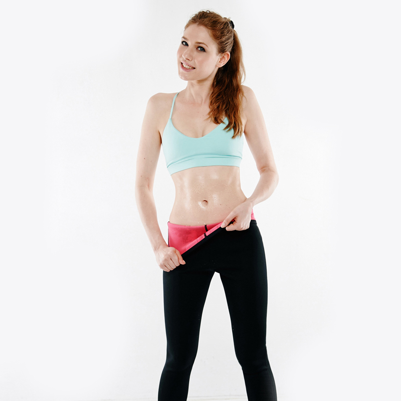 【HOT SPA】爆汗系列美國新一代NEOTEX高腰九分爆汗褲