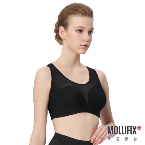 Mollifix Soft Armor without Steel Rim Chest BRA (Black)