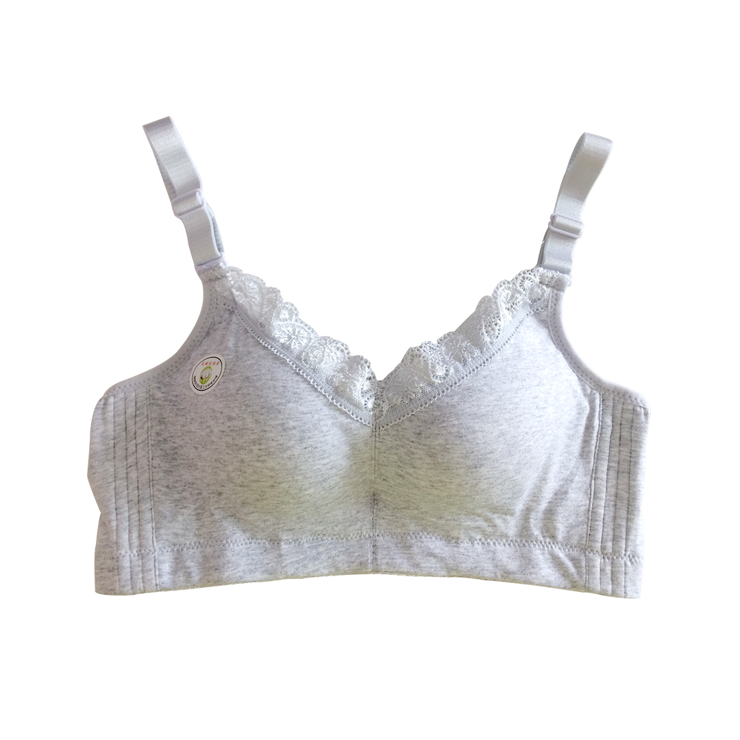 簡約純棉薄款無磁無鋼圈聚攏運動內衣