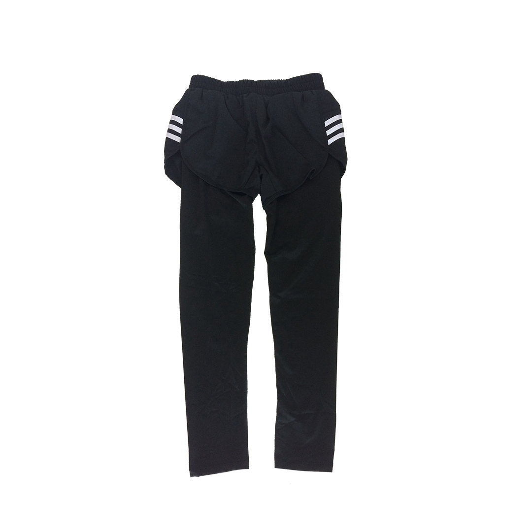 彈力緊身顯瘦速干瑜伽假兩件運動褲