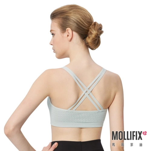 【Mollifix】高調A++零負擔撞色BRA -Hold me bra