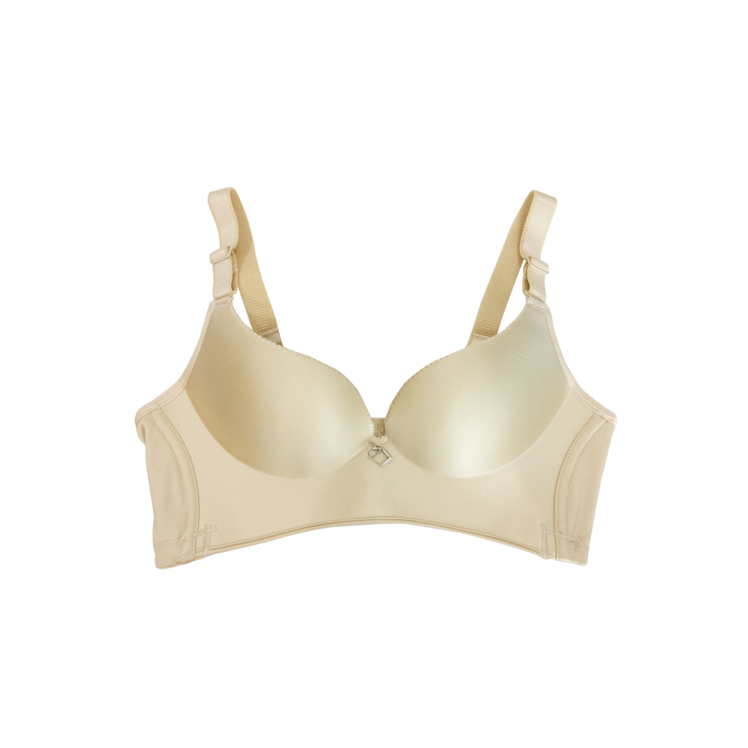 無鋼圈輕透氣一片式無痕修副乳內衣