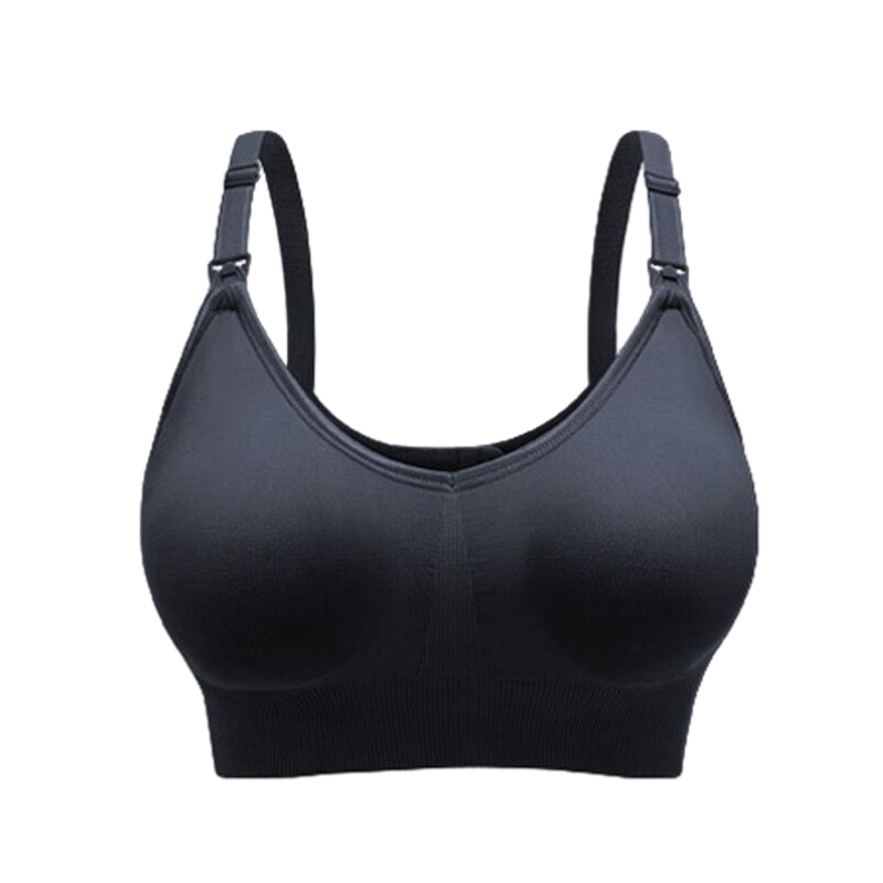 前開扣無鋼圈防下垂哺乳內衣 2件組