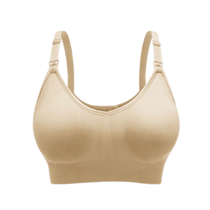 前開扣無鋼圈防下垂哺乳內衣 2件組