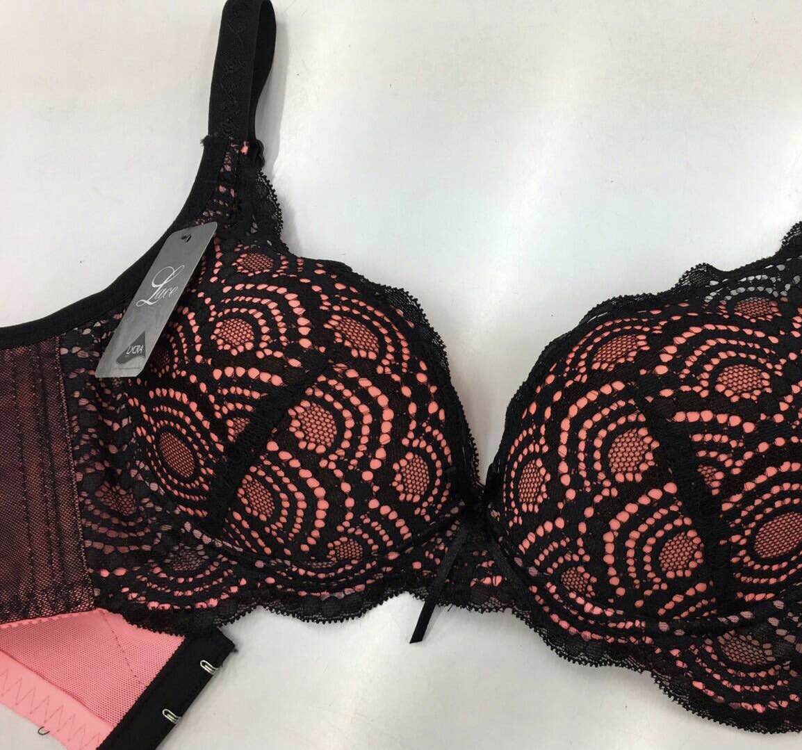 粉紅珊瑚無鋼圈機能內衣