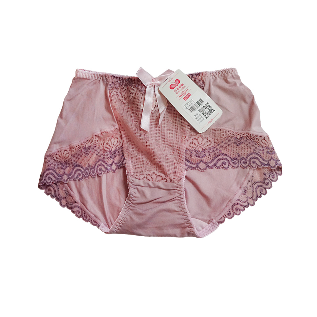 櫻花之戀超包覆柔滑蕾絲調整型內衣 配套內褲