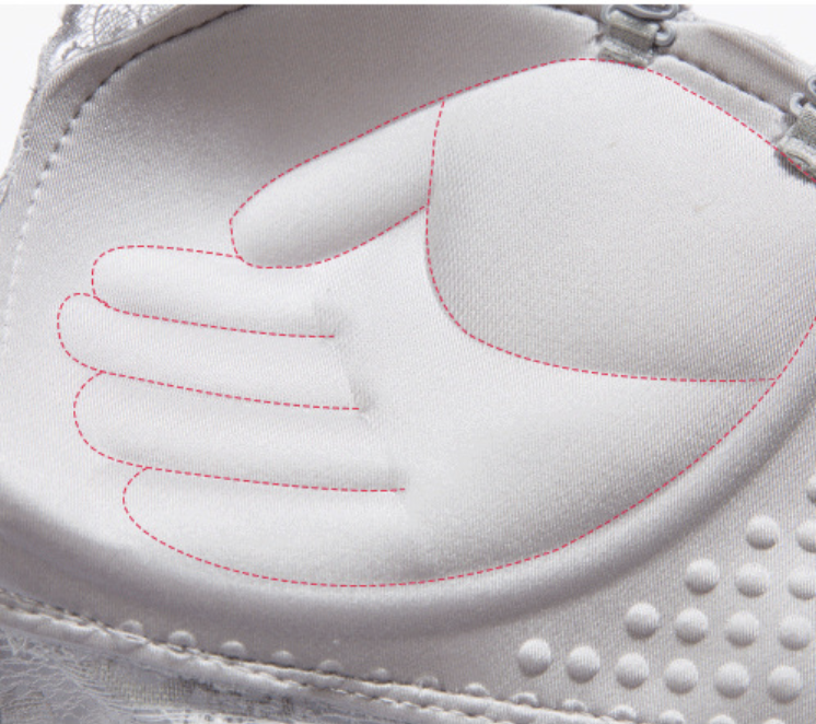 前雙肩帶可轉無肩帶晚禮服集中內衣