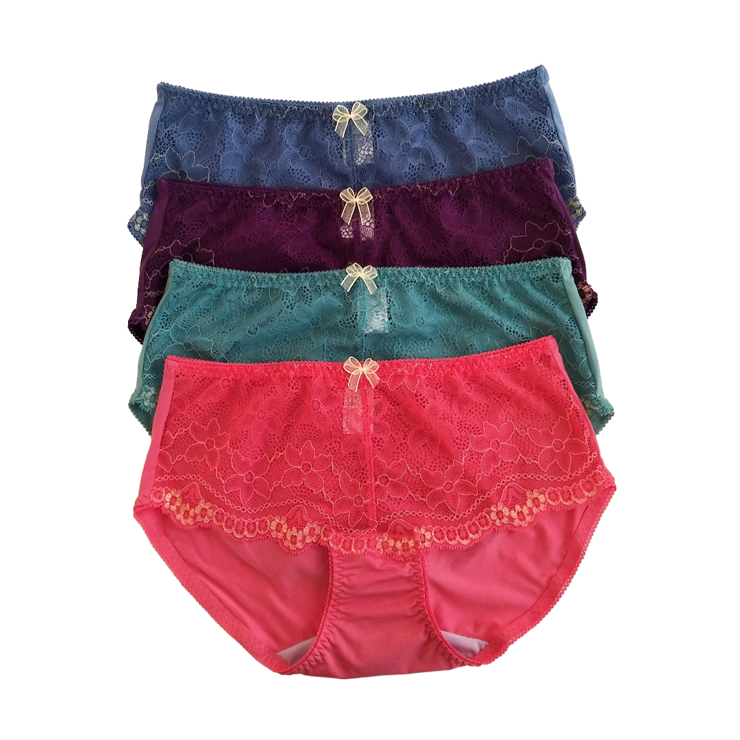 彩虹花蕾調整型內衣 配套內褲