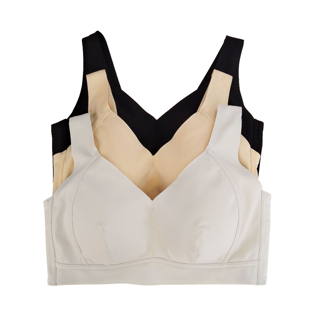 大碼光面無痕運動睡眠內衣