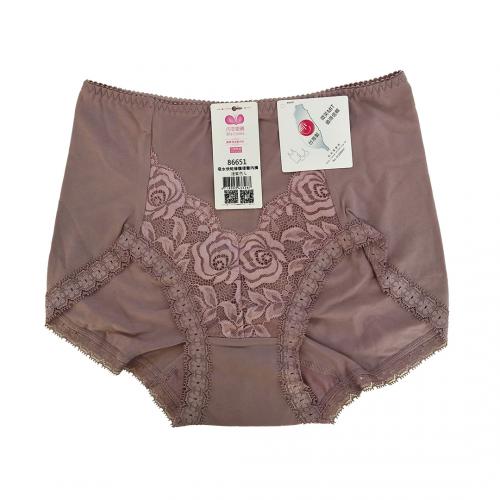 Water absorbing, quick drying, abdominal and hip lifting underwear