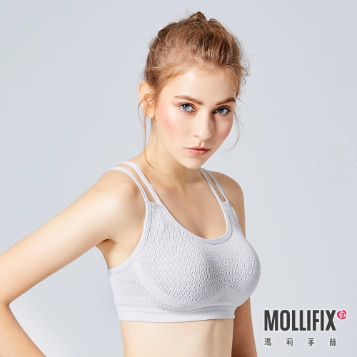 Mollifix Marifis high-profile A++dynamic plastic upgrade color collision sports BRA new color arrival