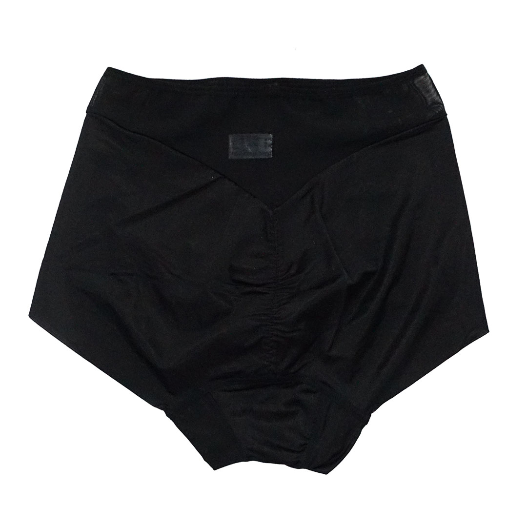 日本薄款無痕不變形高腰束身收腹包臀提臀塑身內褲