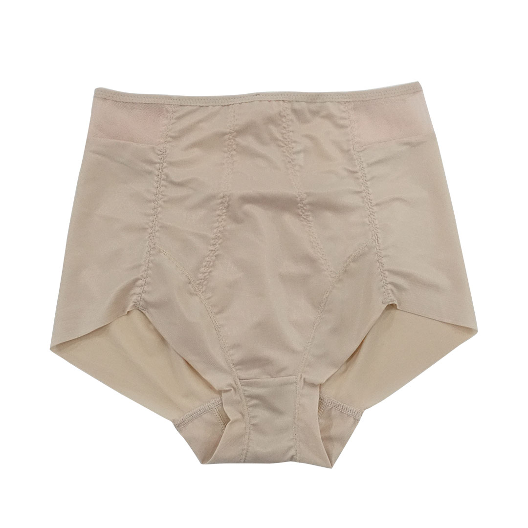 日本薄款無痕不變形高腰束身收腹包臀提臀塑身內褲