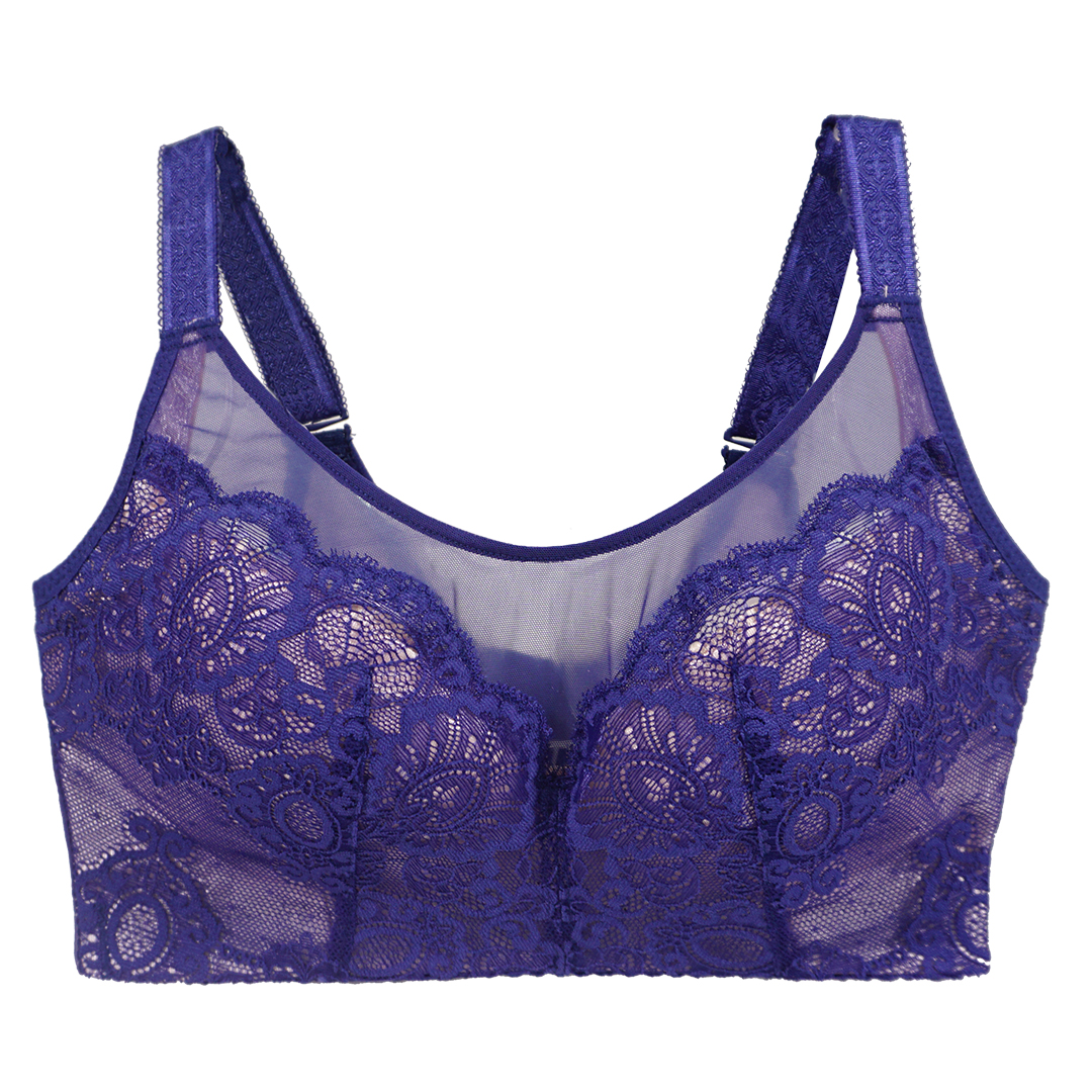 薄款透氣側加高收副乳無鋼圈內衣