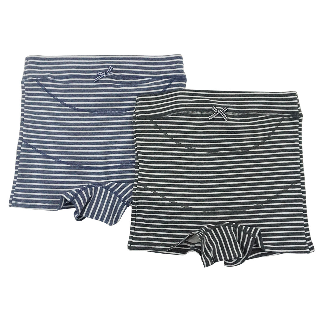 孕婦純棉托腹護腰平角內褲