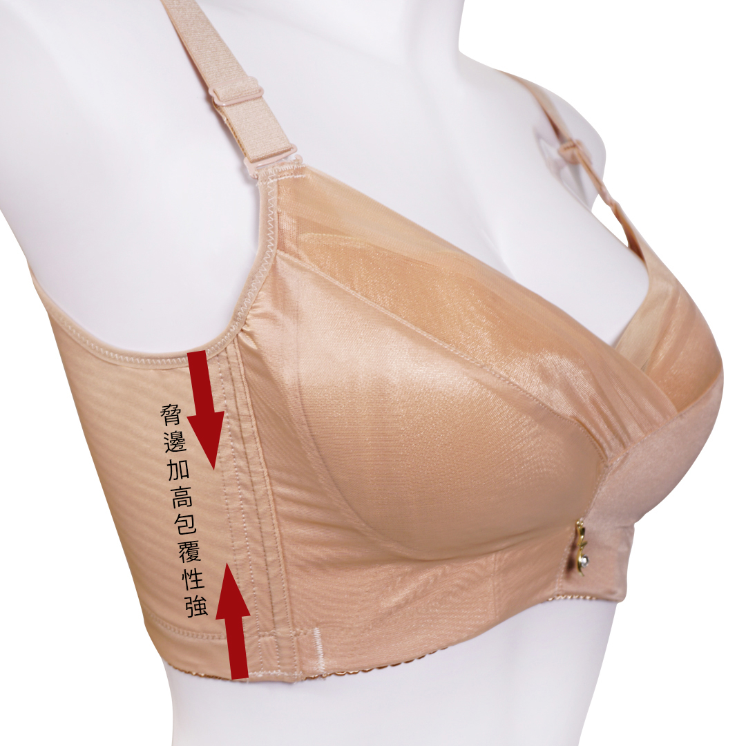 無鋼圈薄杯透氣大碼內衣