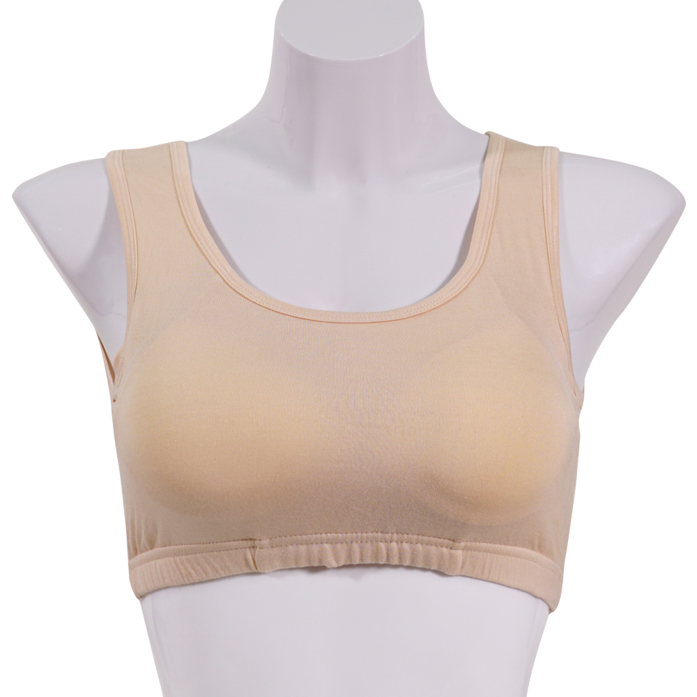 彈性莫代爾罩杯短小背心