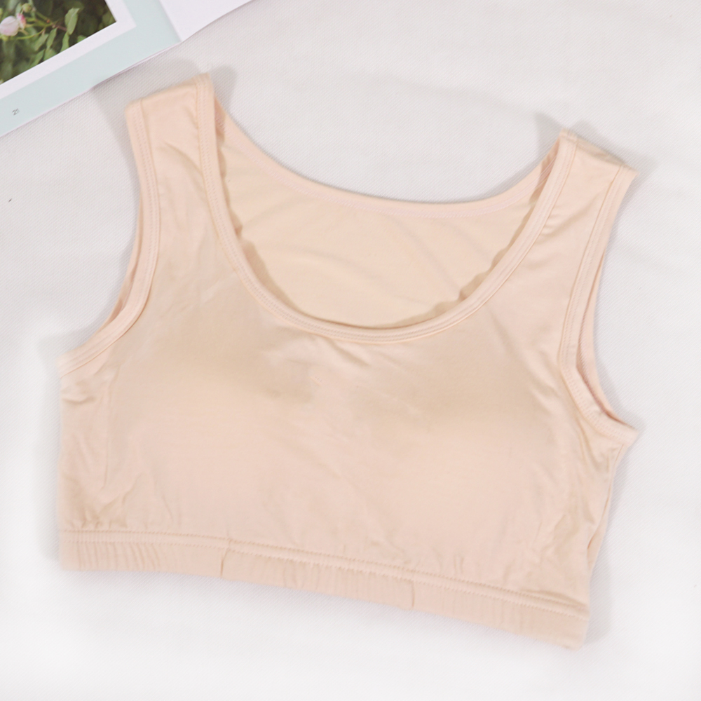 彈性莫代爾罩杯短小背心
