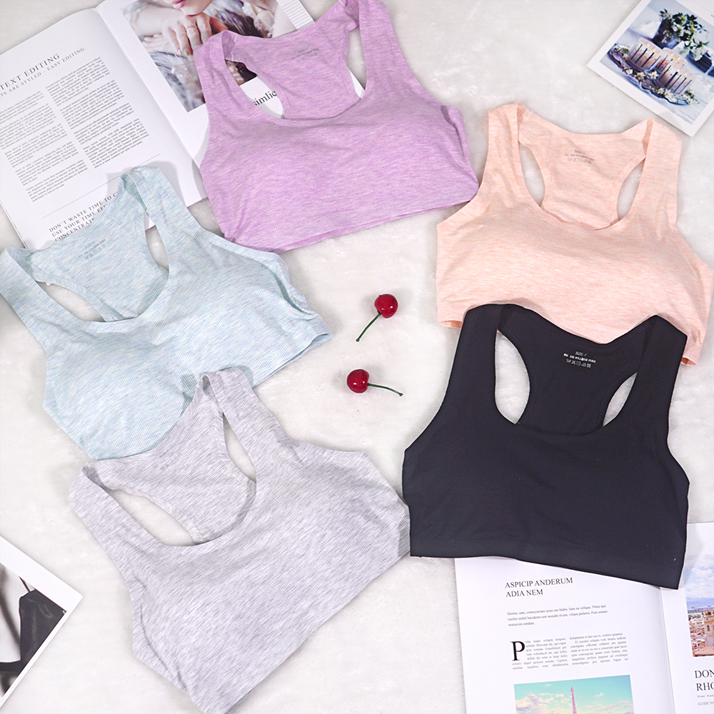 透氣學生內衣運動背心5色