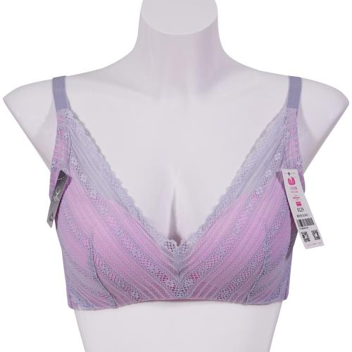 Slit lace sexy sans-steel-bra lingerie