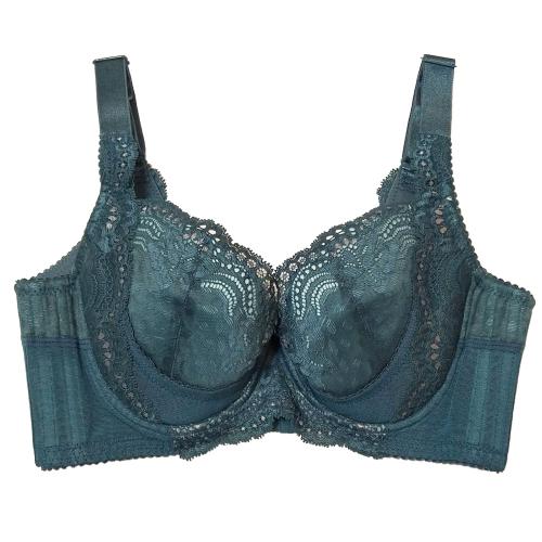 High-performance corrective lingerie with a deep V-shaped bust contour and a back that enhances posture. Includes C, D, and E covers.