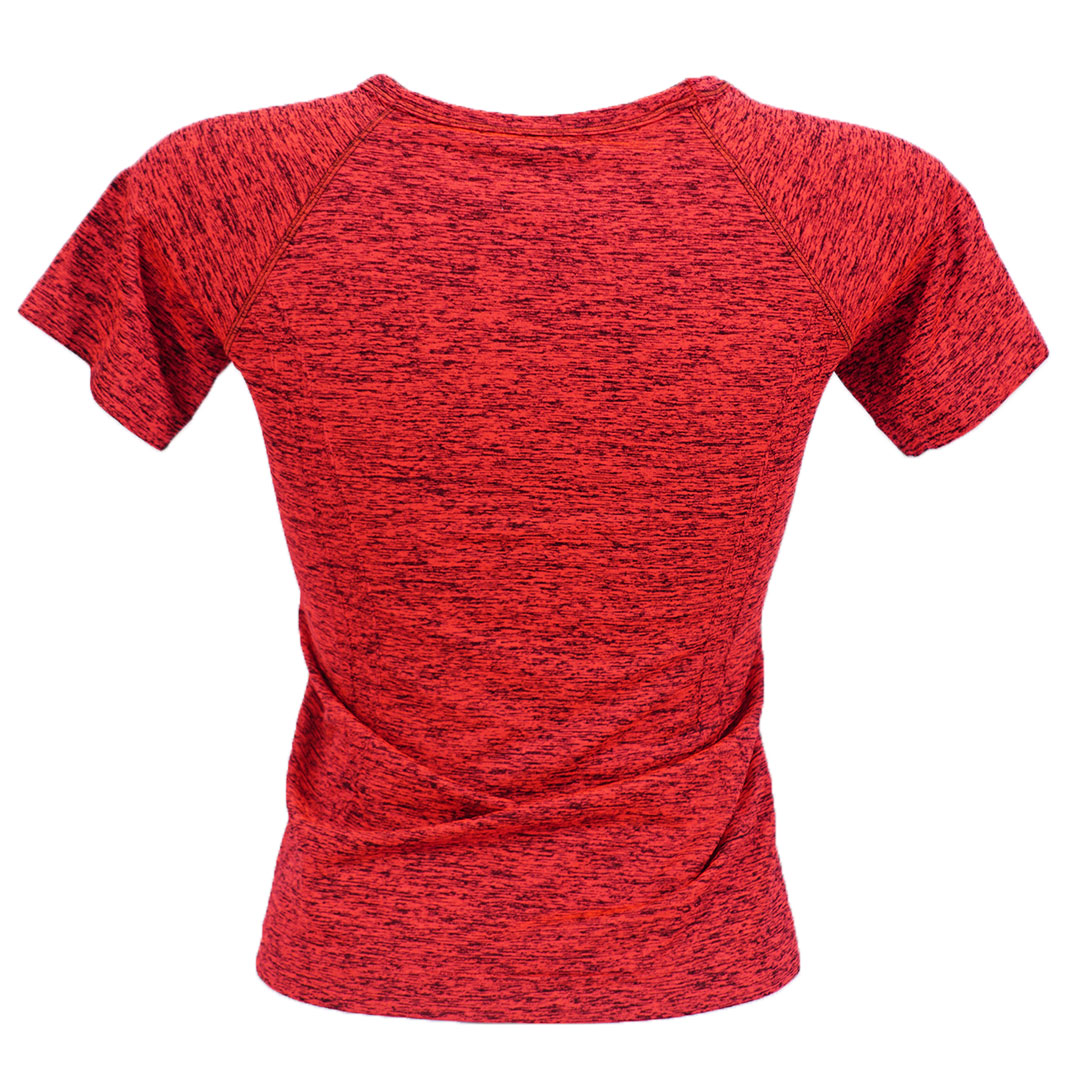 緞染修身薄款透氣瑜伽服運動短袖棉衣