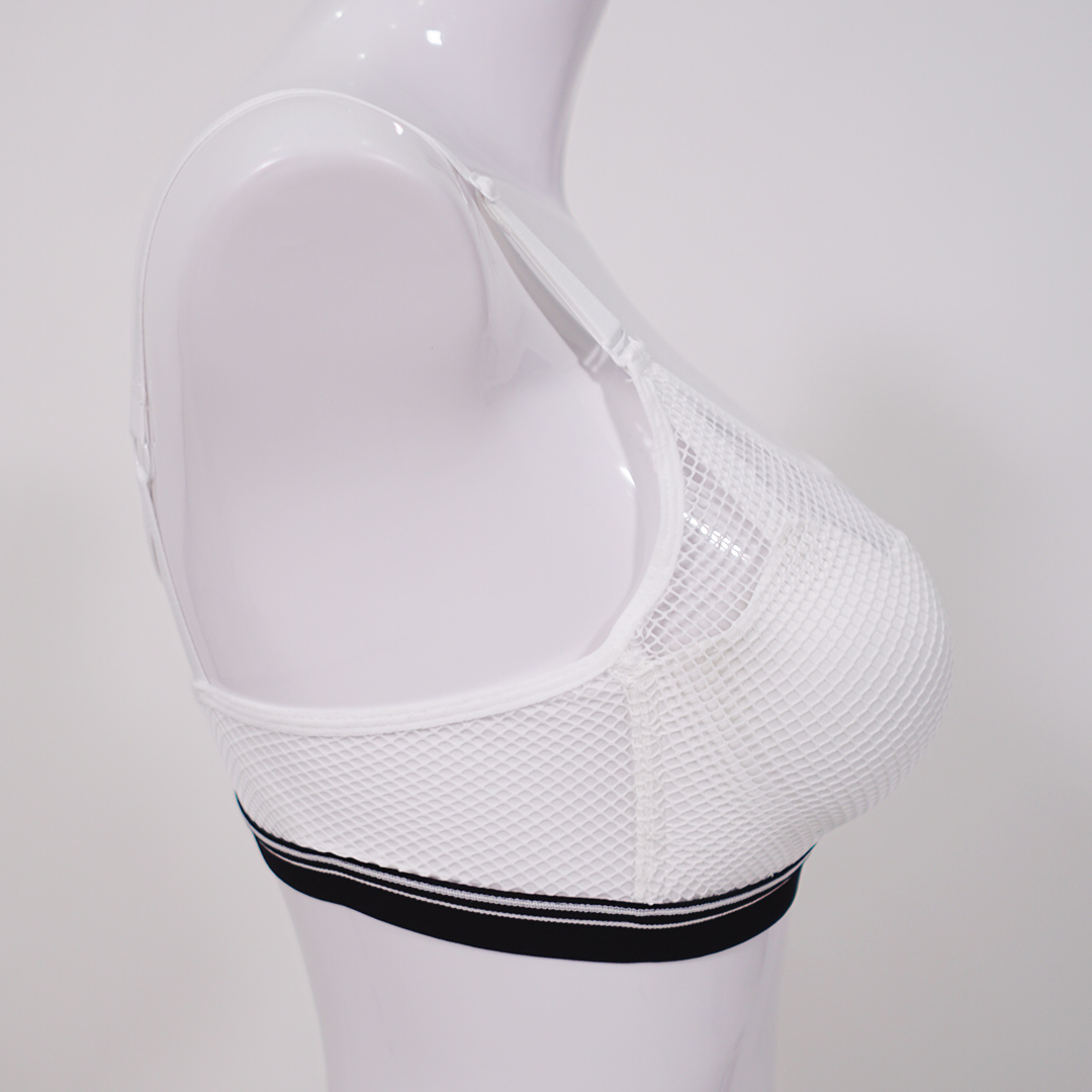 性感網格抹胸式聚攏透氣內衣