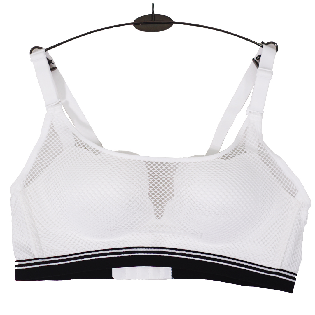 性感網格抹胸式聚攏透氣內衣