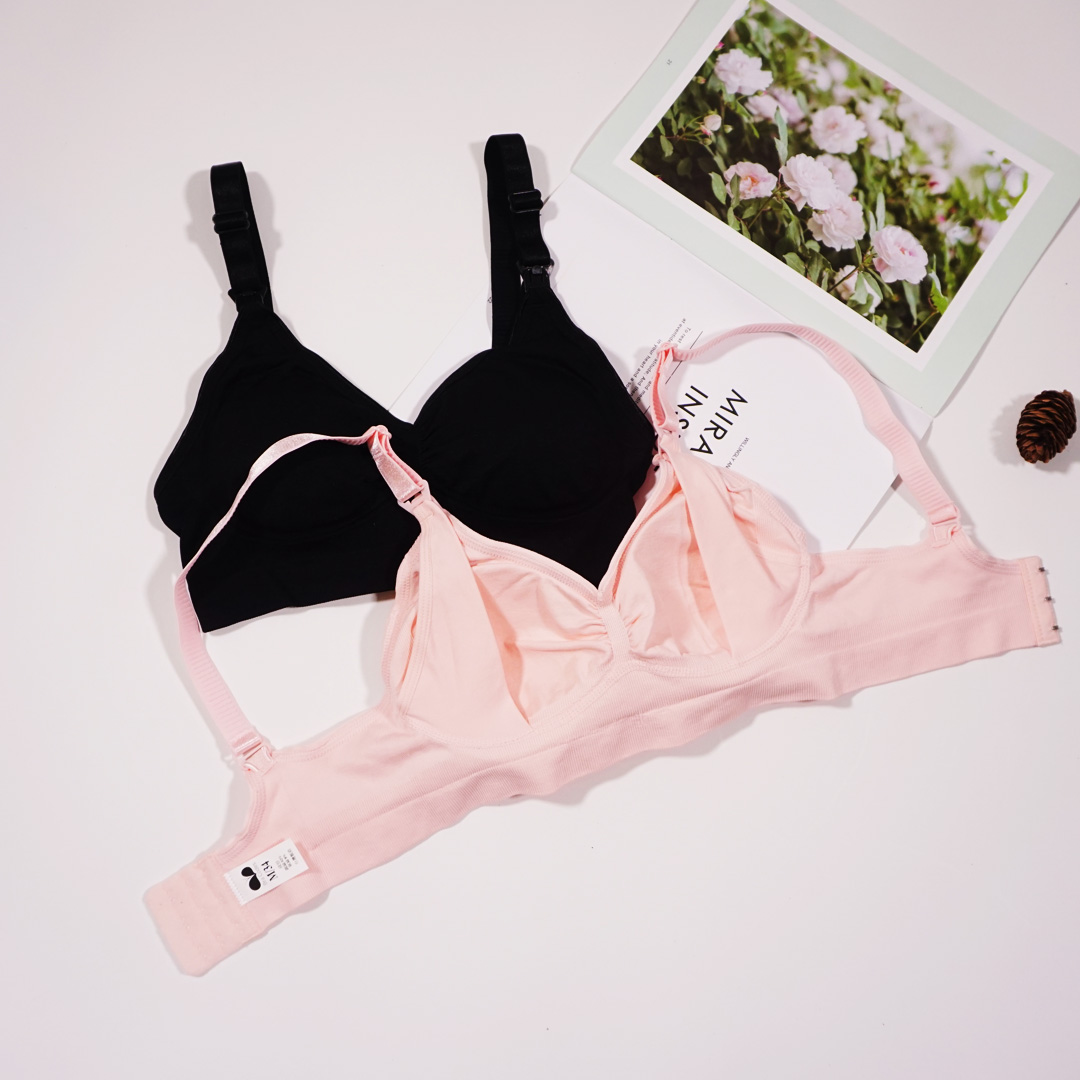 無矽油高級面料嬰兒無害健康哺乳內衣 - 專利面料