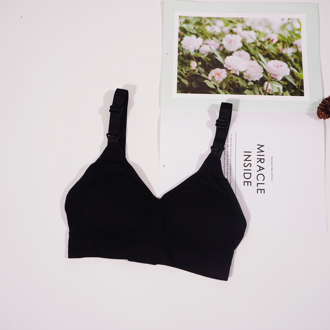 無矽油高級面料嬰兒無害健康哺乳內衣 - 專利面料