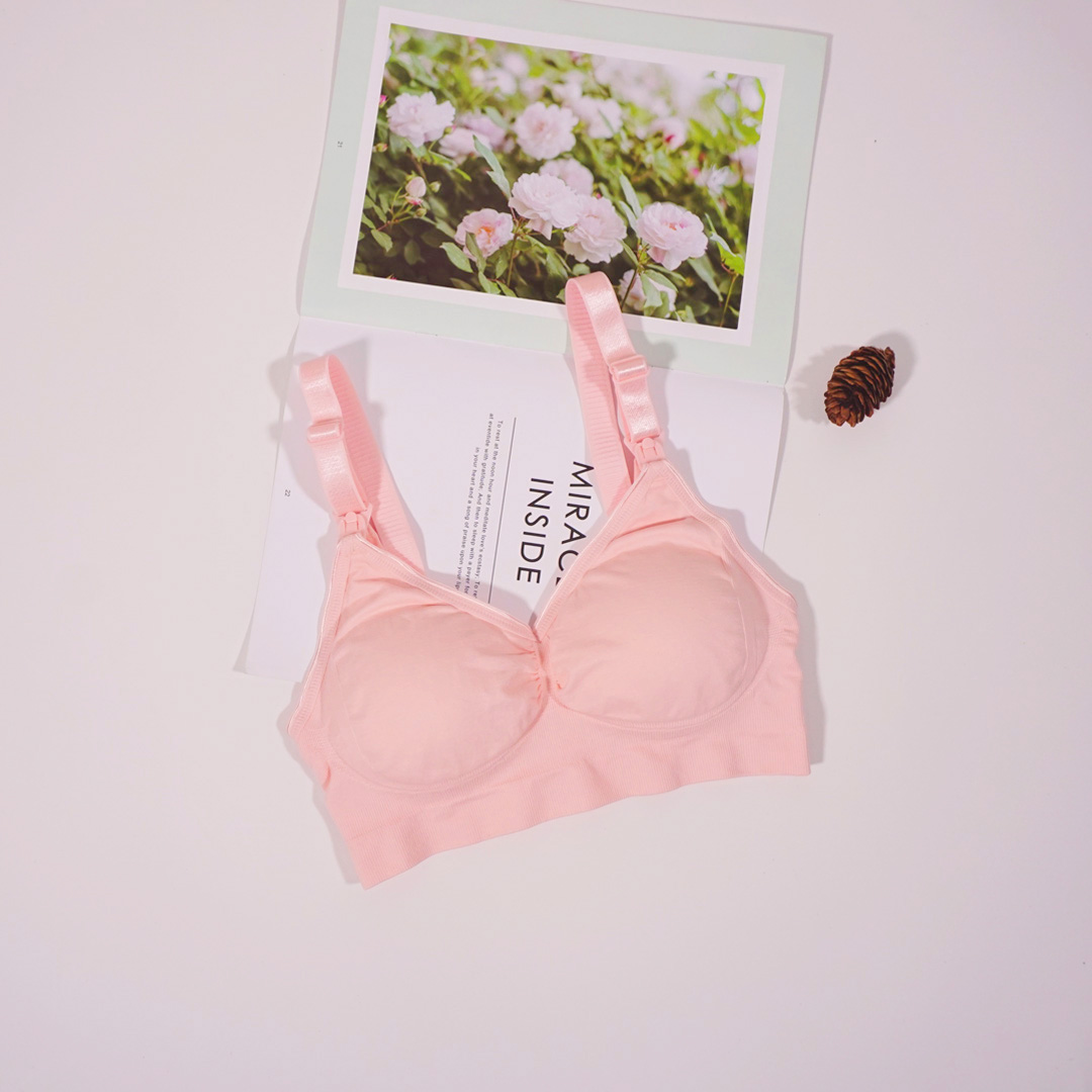 無矽油高級面料嬰兒無害健康哺乳內衣 - 專利面料