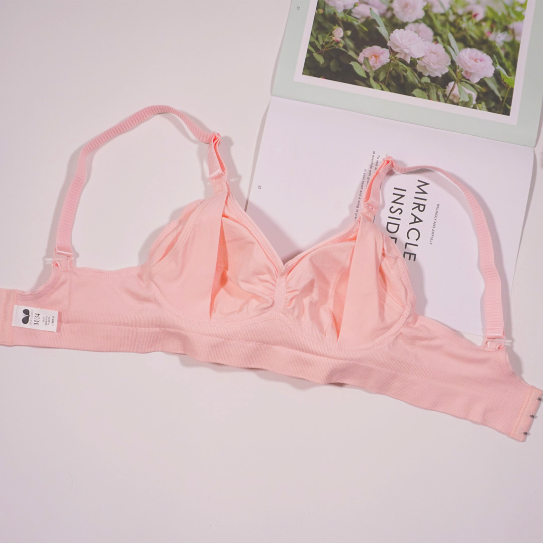 無矽油高級面料嬰兒無害健康哺乳內衣 - 專利面料