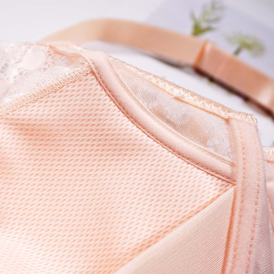 粉戀繁花無鋼圈提托內衣