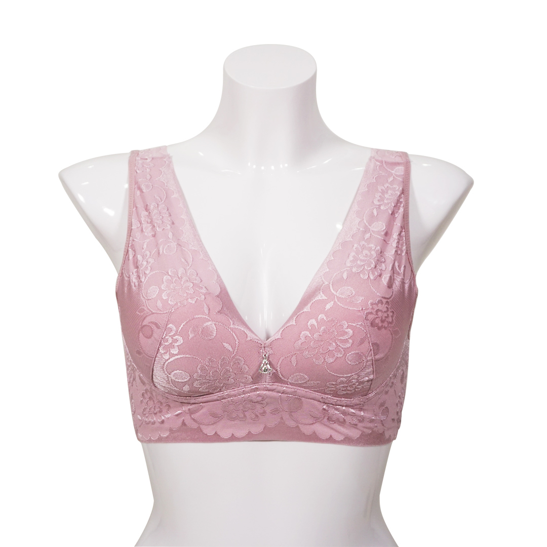 全罩杯無鋼圈側收副乳背心式内衣