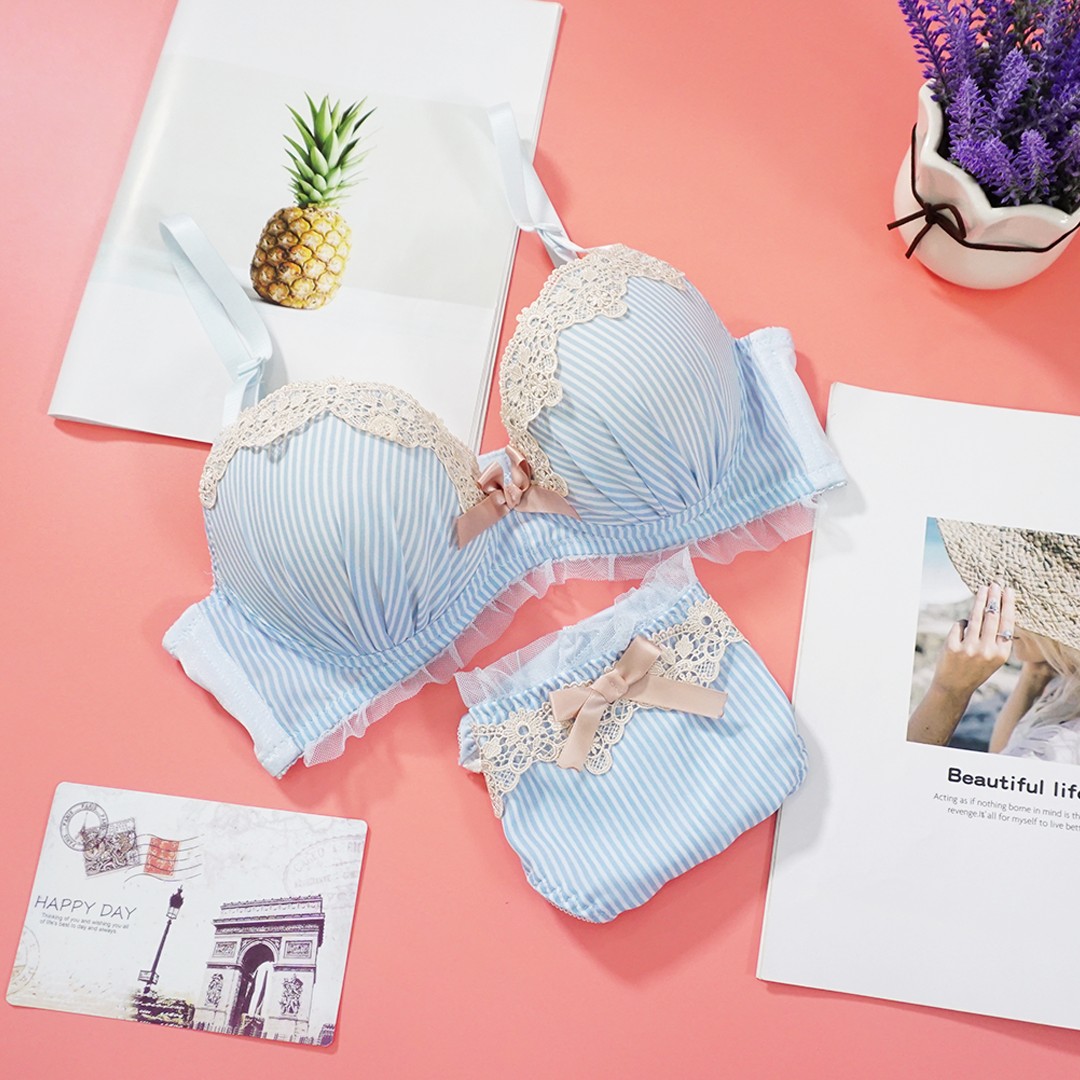 日系全天候可愛無鋼圈內衣