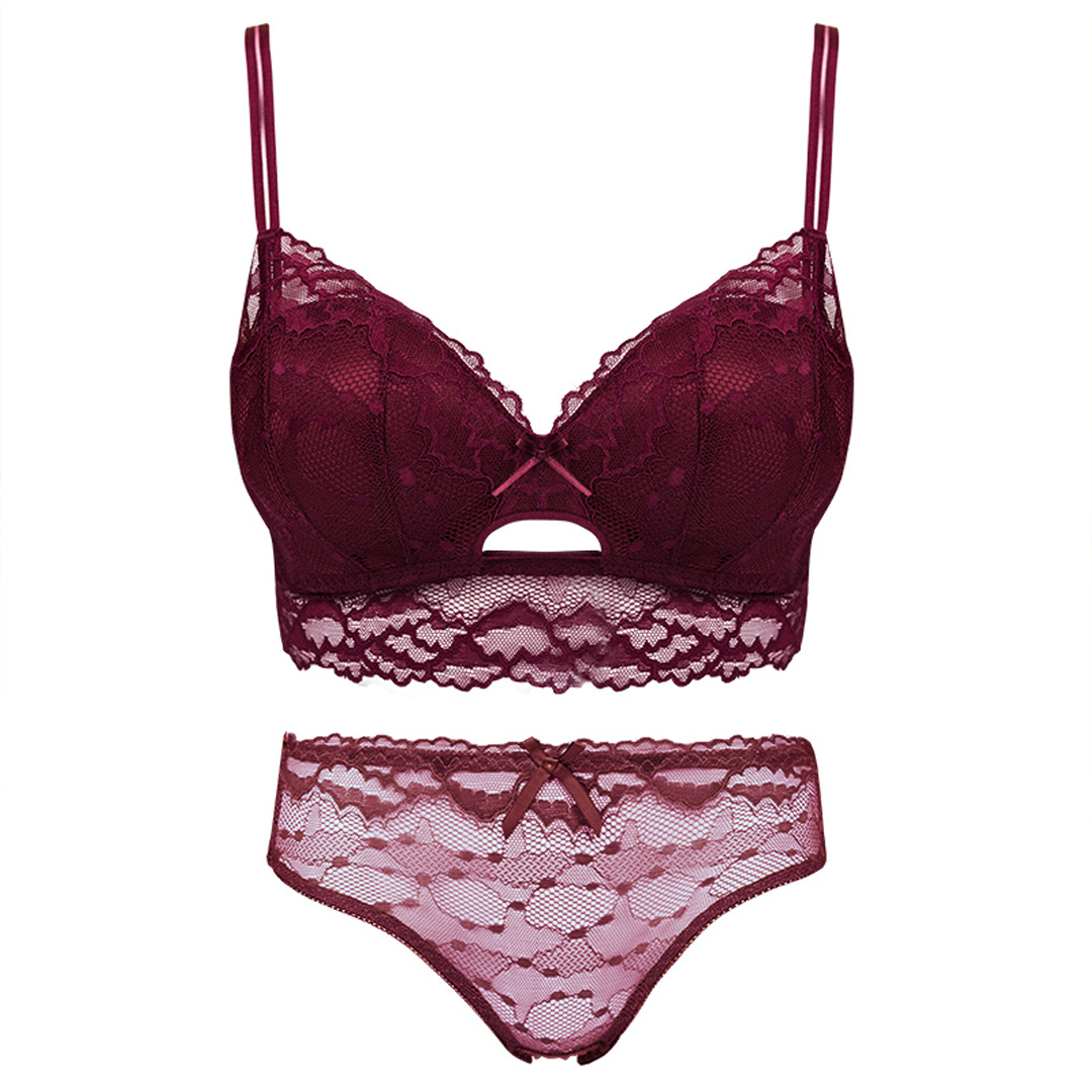 蕾絲胃部修飾無鋼圈調整型收副乳上托內衣